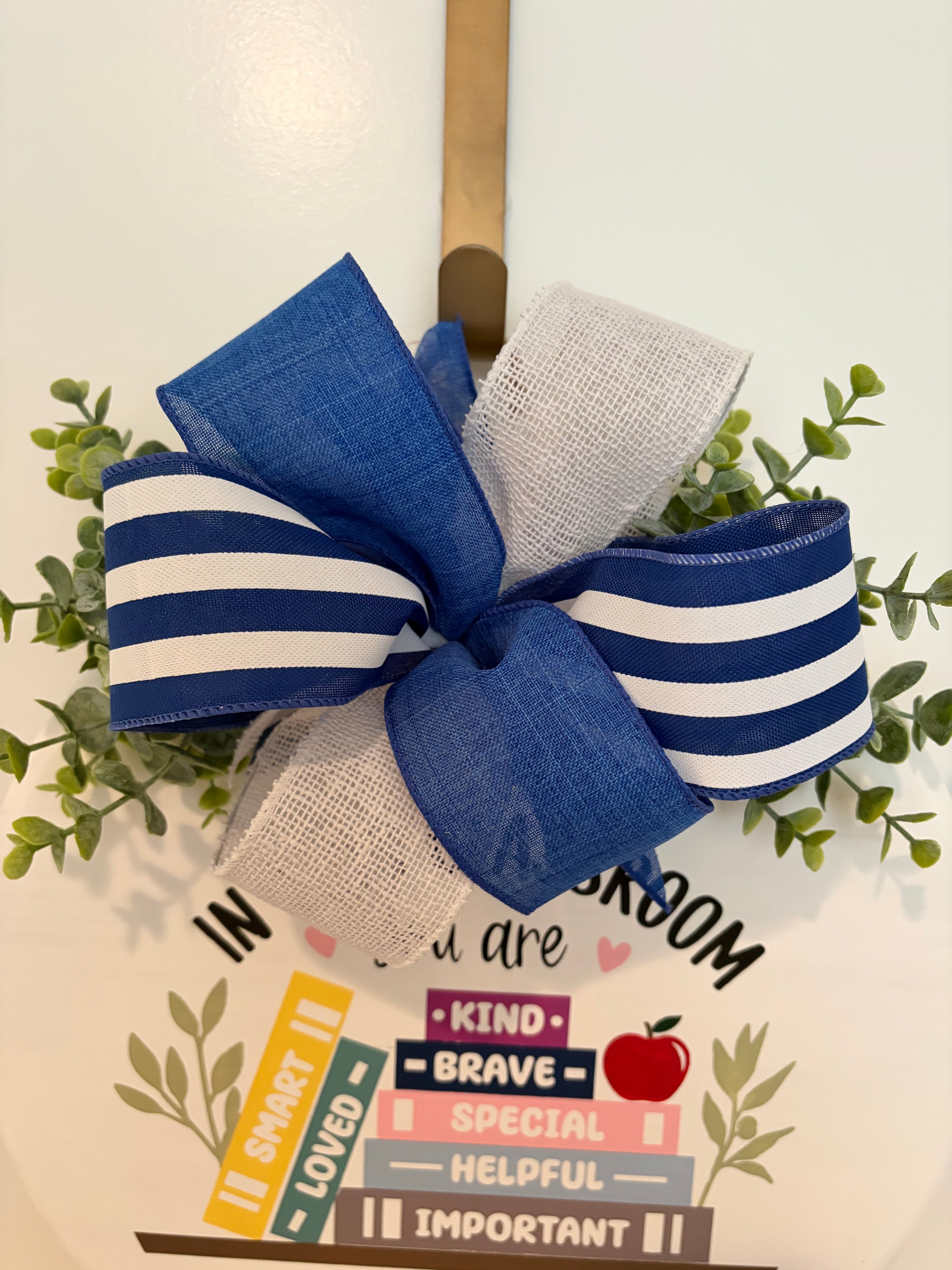 Personalized Teacher Welcome Sign