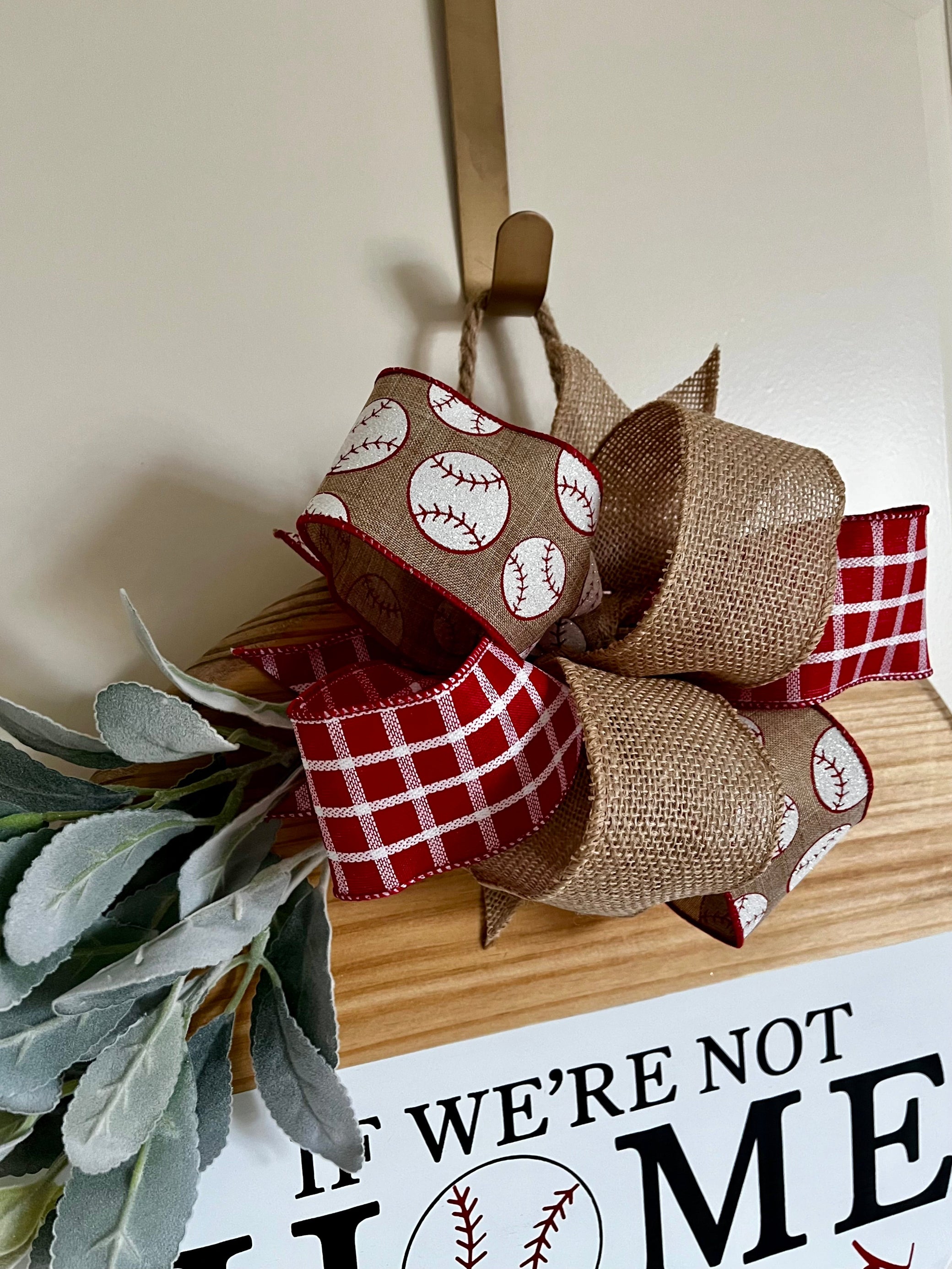 Door Hanger - If We're Not Home Check the Ballfield