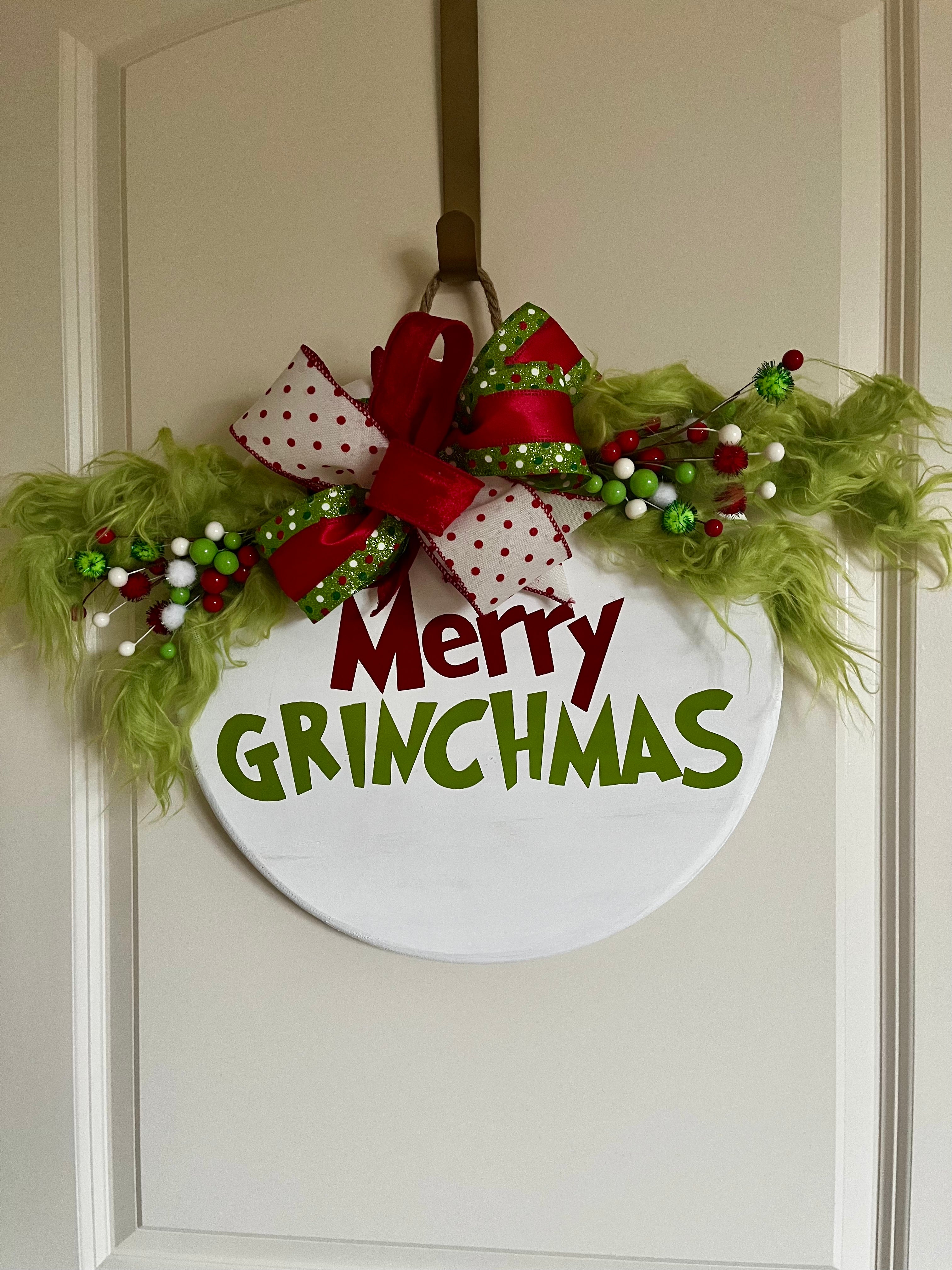 Door Hanger - Merry Grinchmas