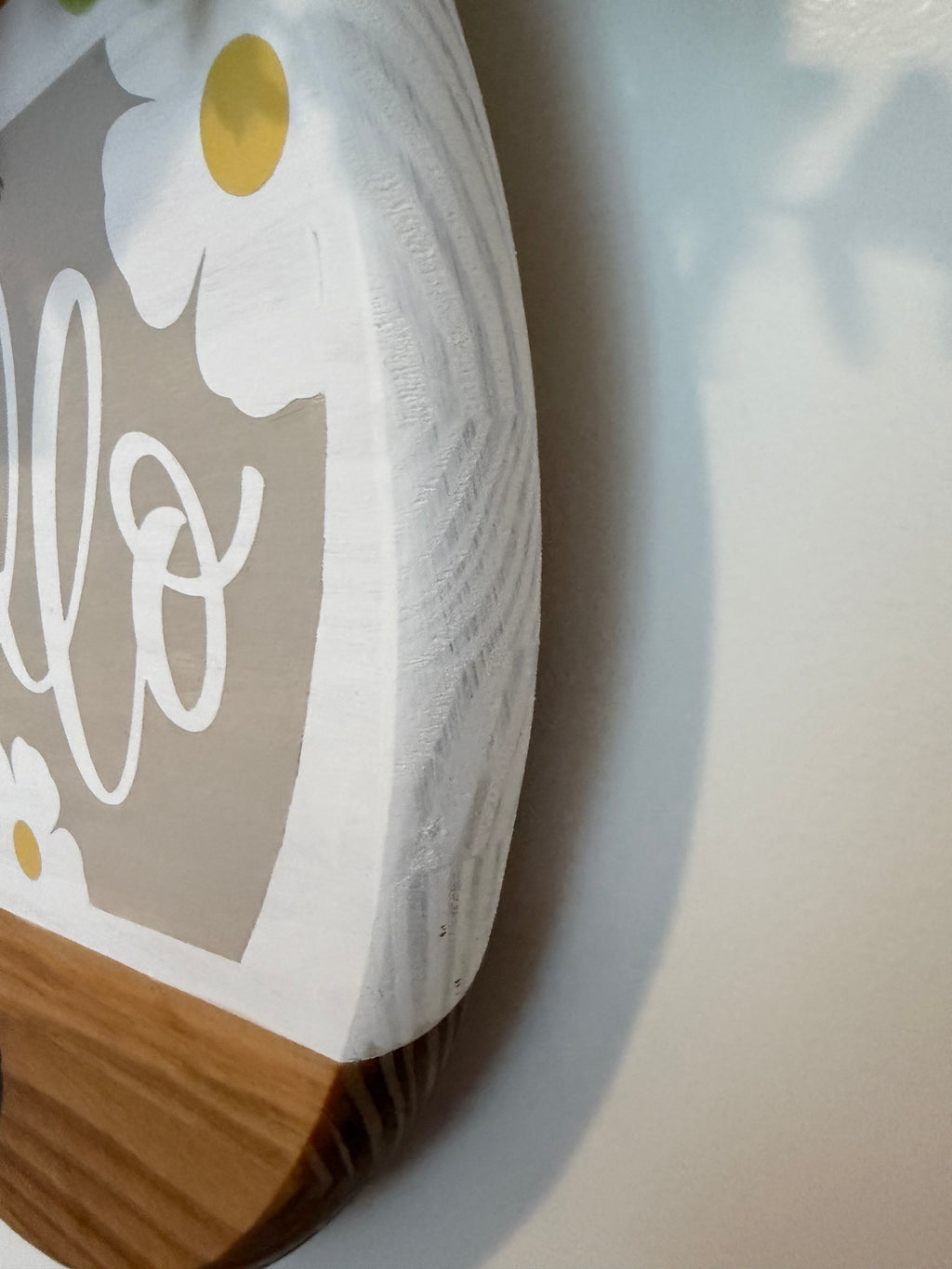 Door Hanger - Hello with Butterflies