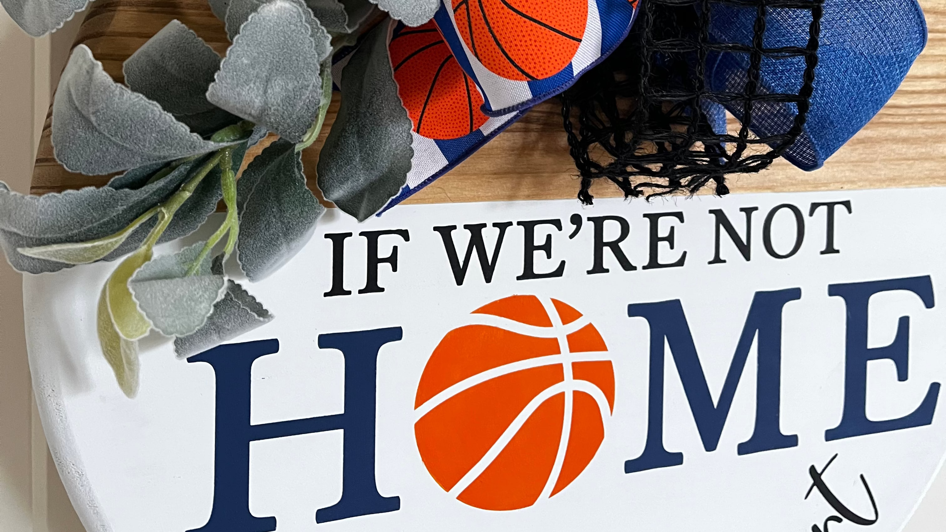 Door Hanger - If We're Not Home Check the Court