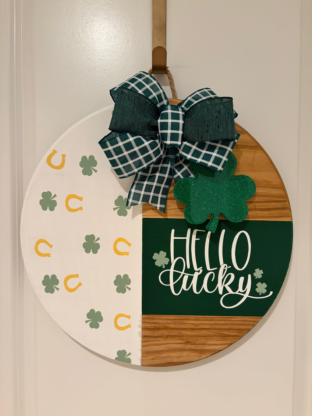 Door Hanger - Hello Lucky