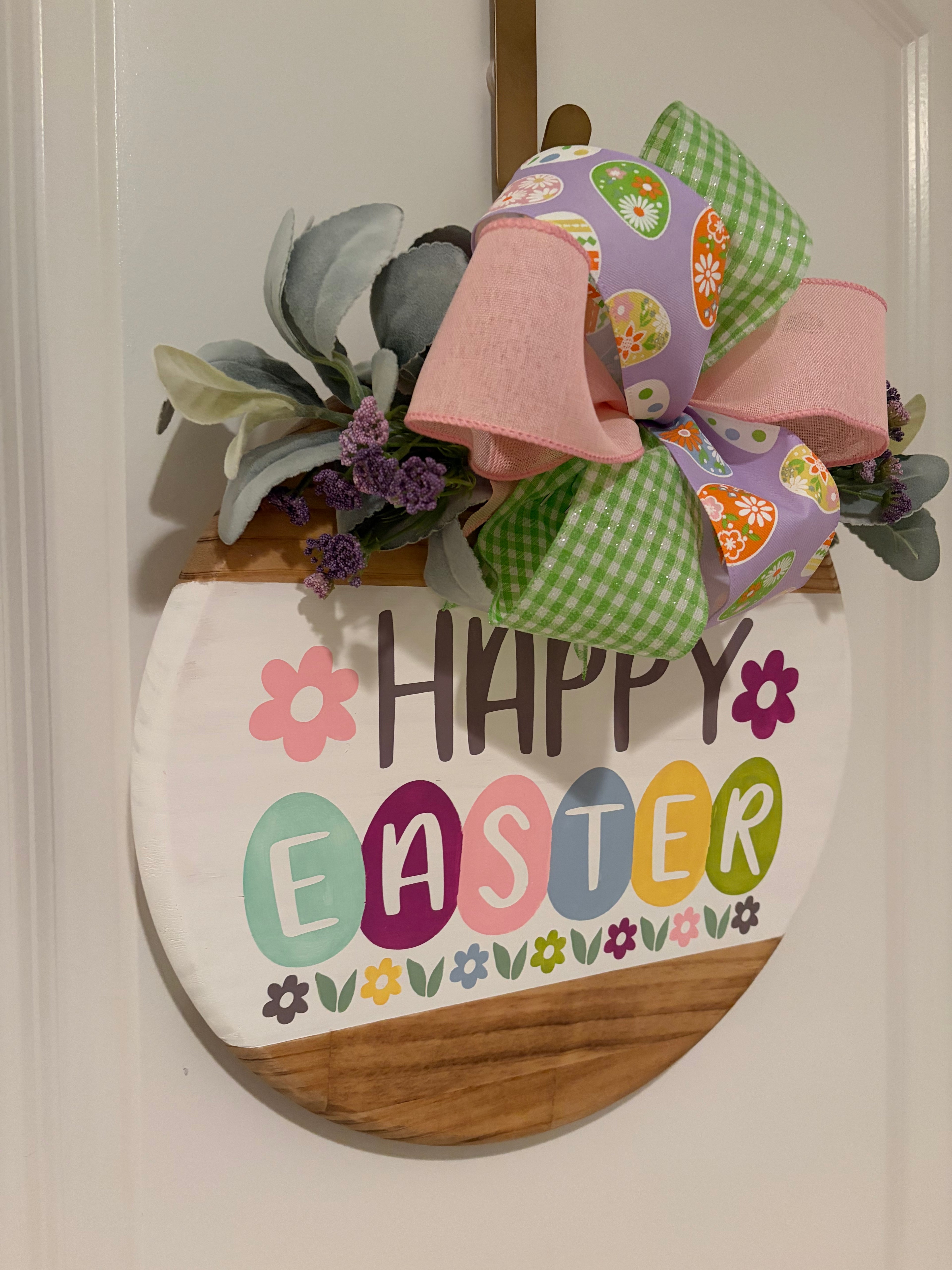 Door Hanger -  Easter Eggs