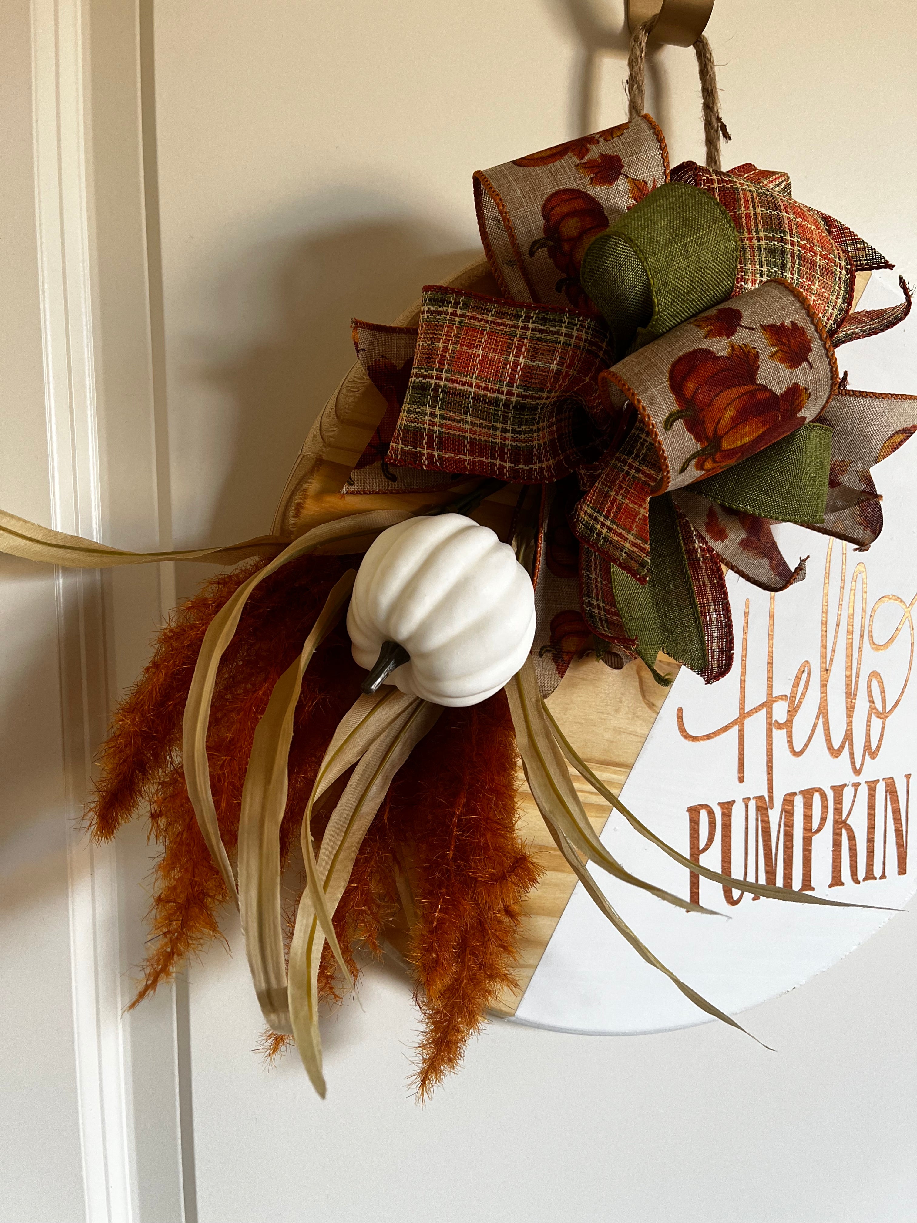 Door Hanger - Hello Pumpkin