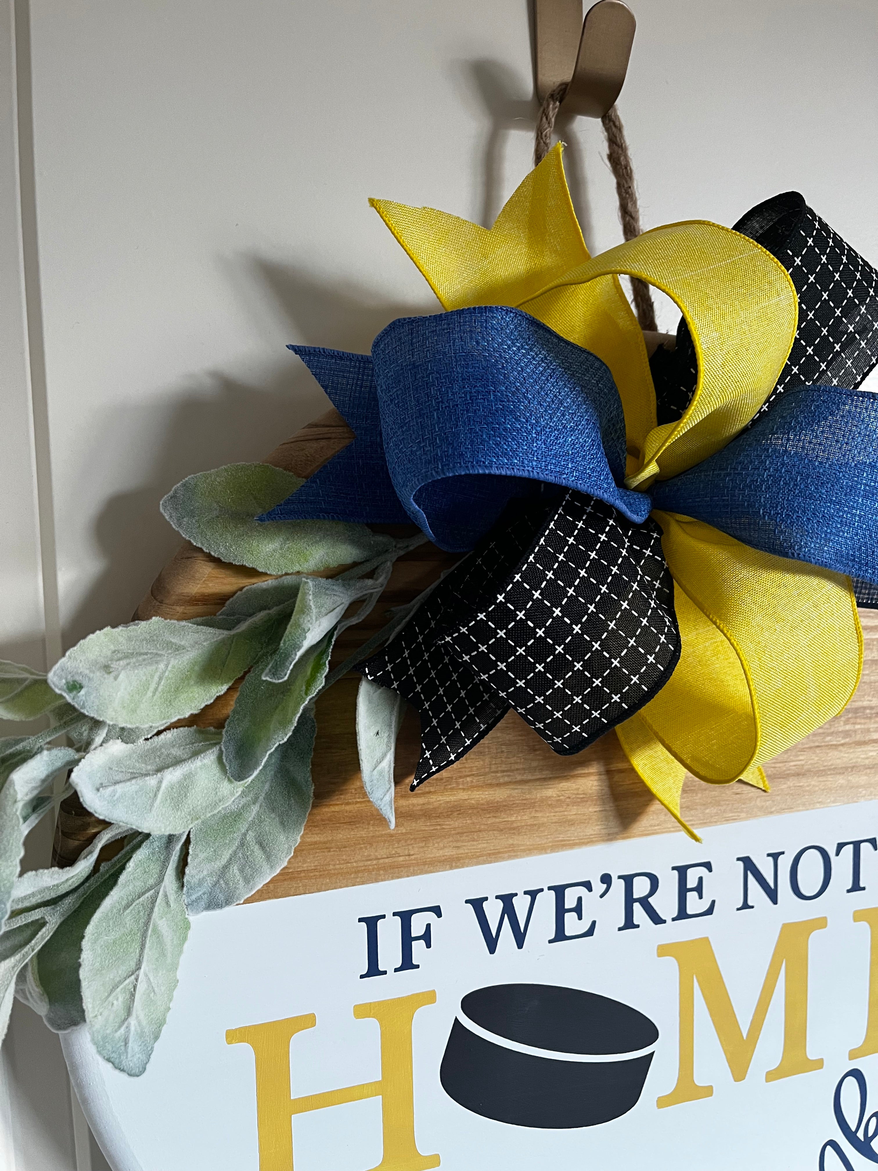 Door Hanger - If We're Not Home Check the Rink