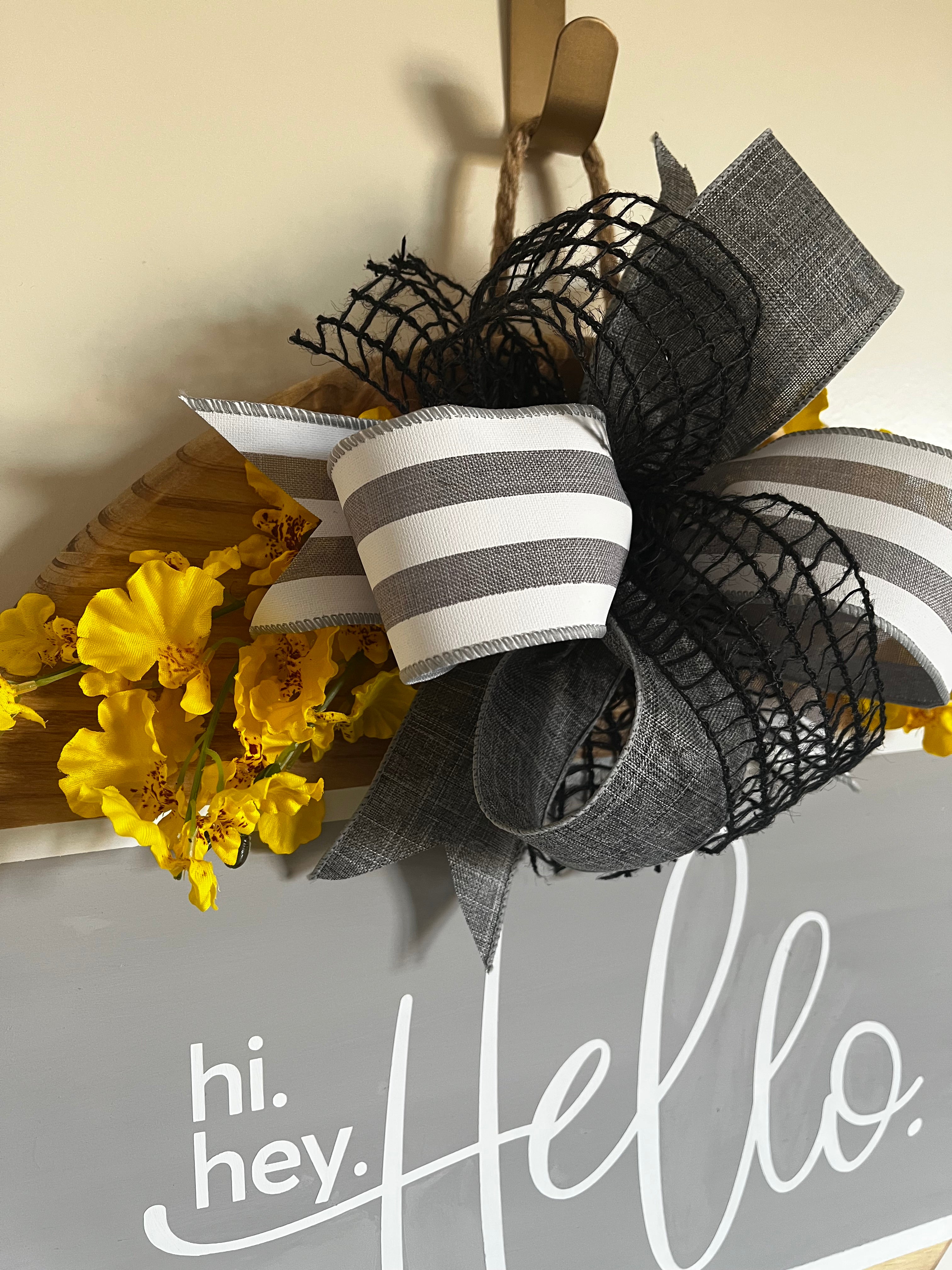 Door Hanger - Hi. Hey.  Hello.