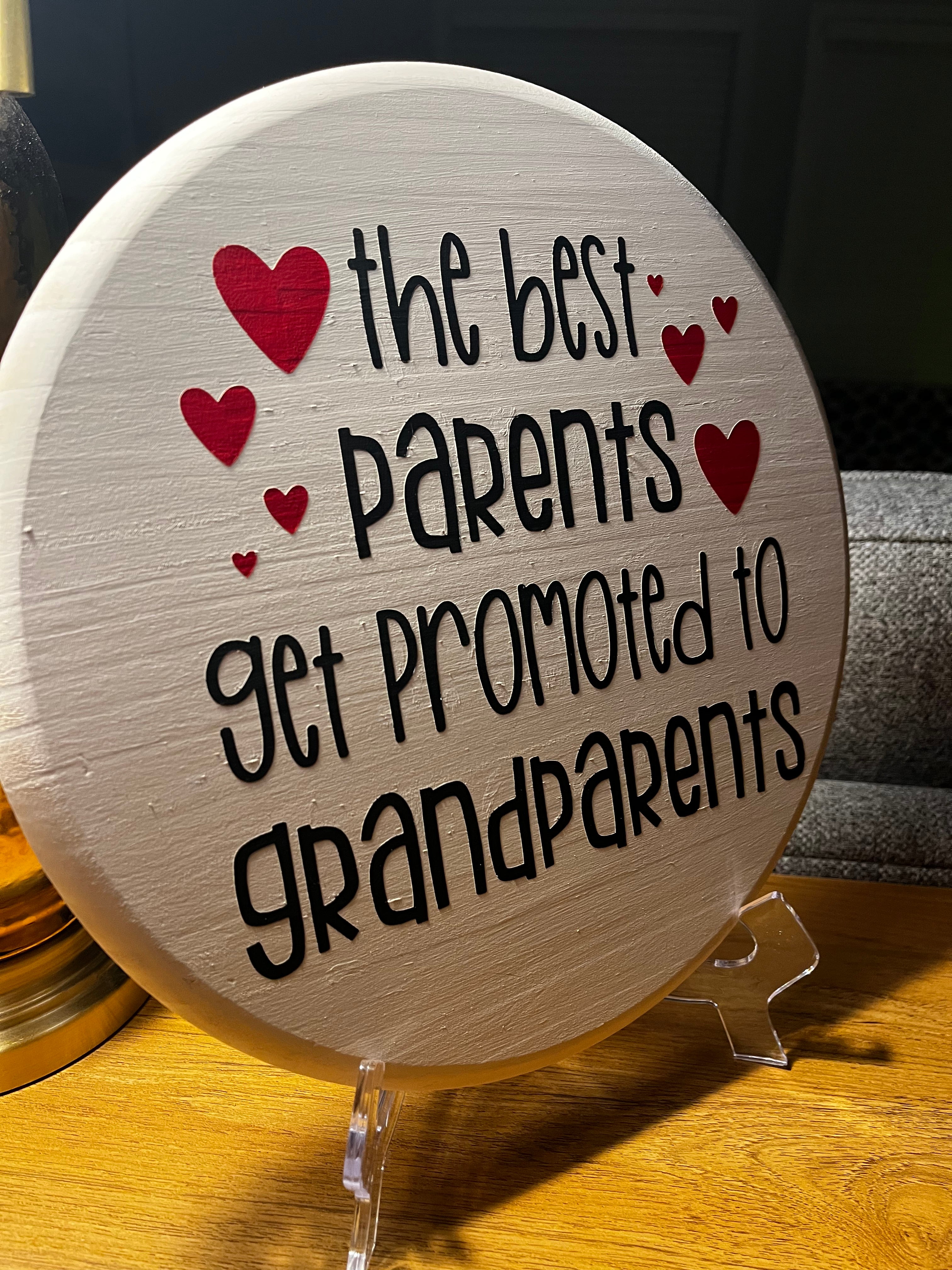 Door/Wall Decor Best Parents Get Promoted to Grandparents