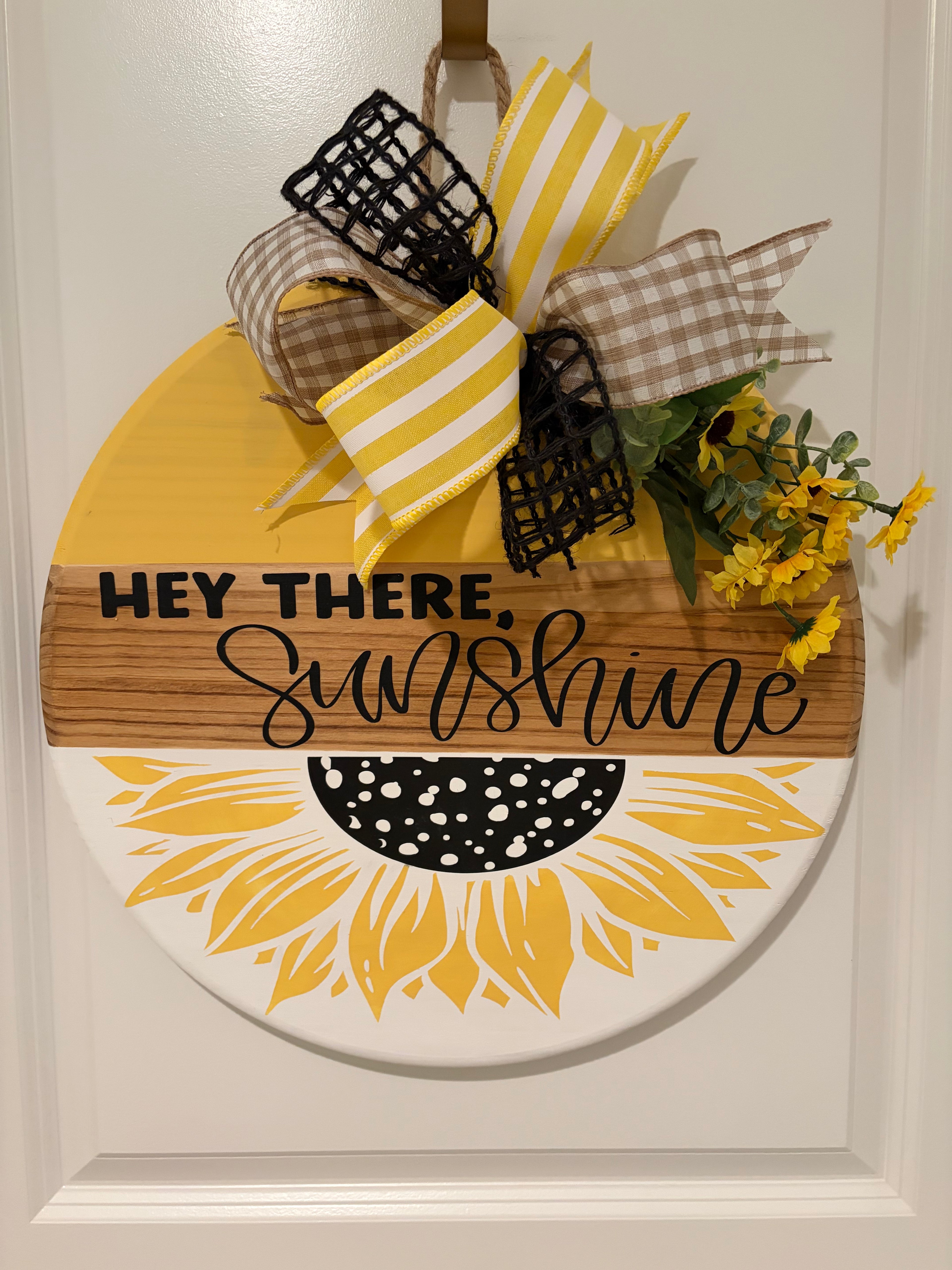 Door Hanger - Hey There Sunshine