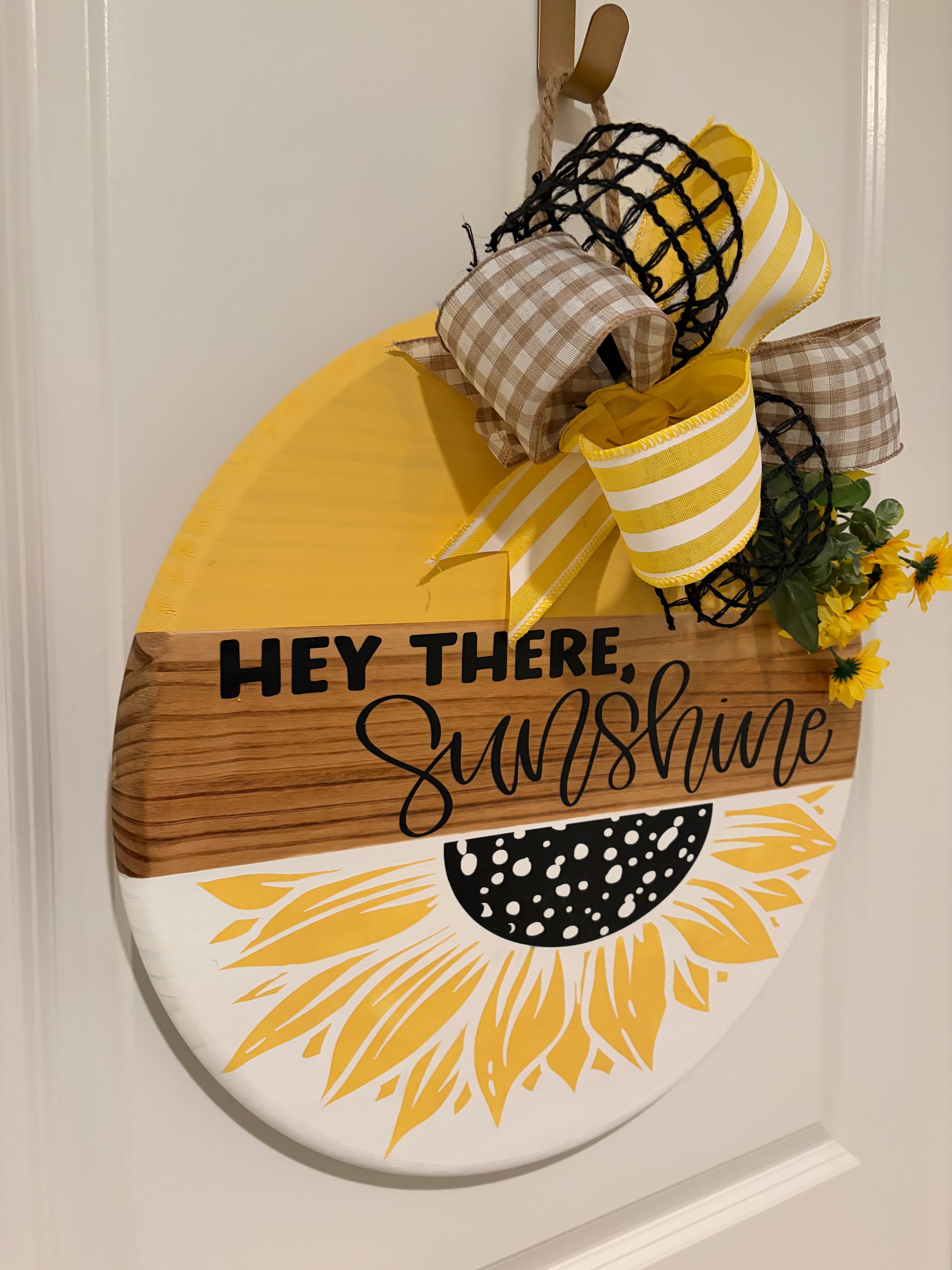 Door Hanger - Hey There Sunshine