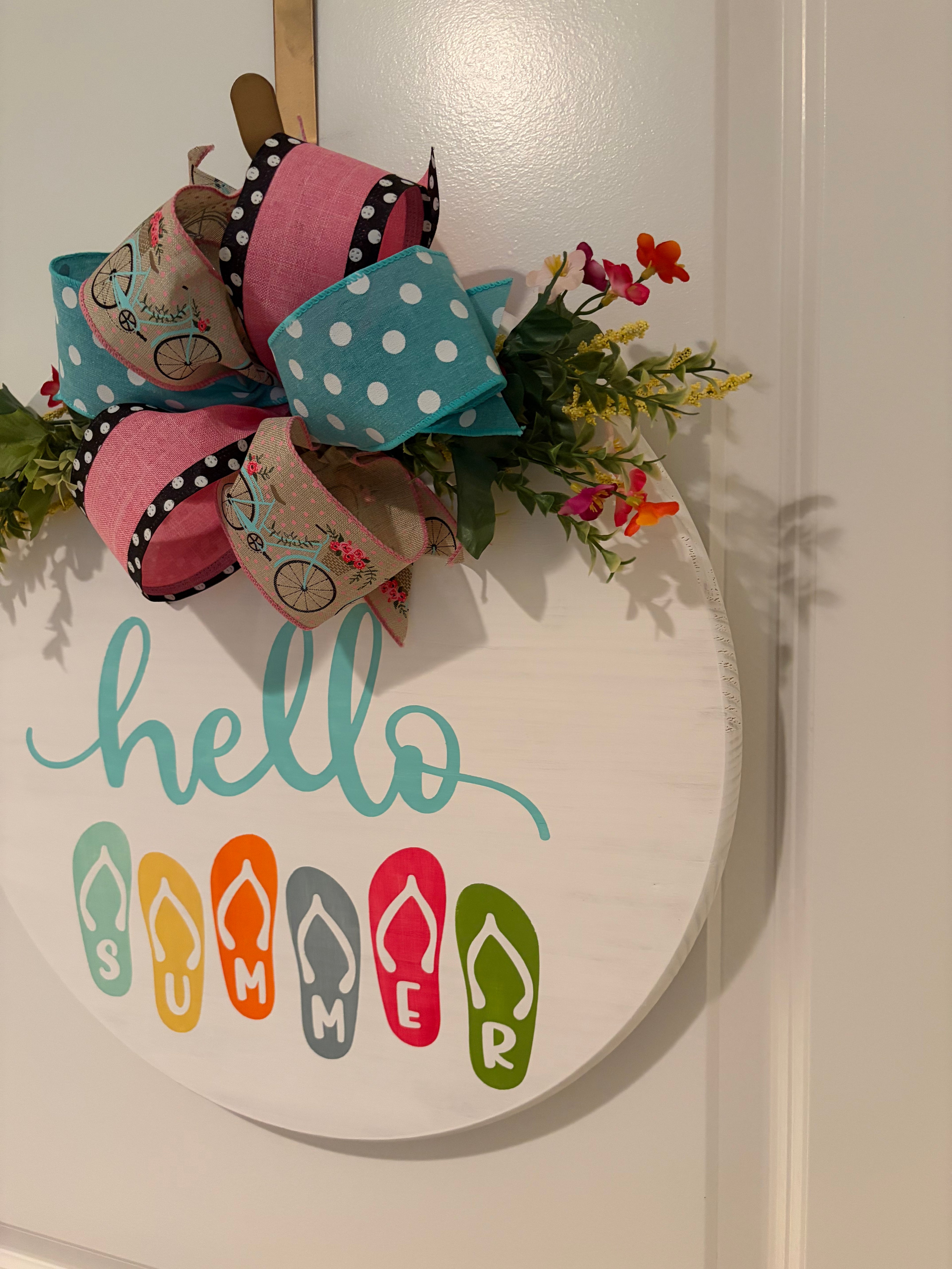 Door Hanger - Hello Summer