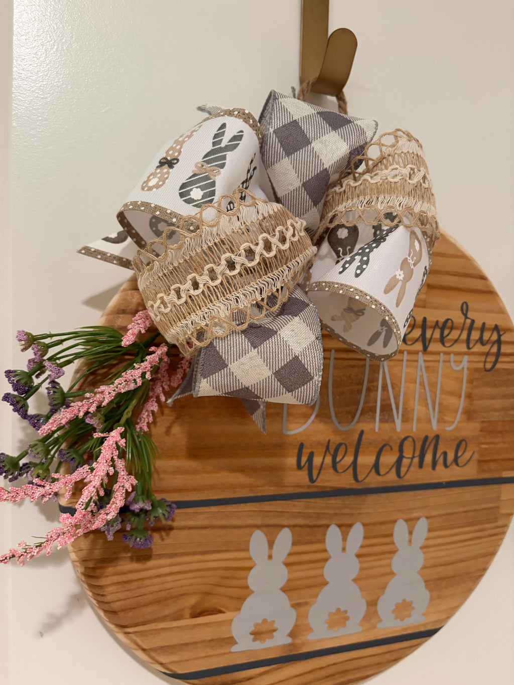 Door Hanger - Every Bunny Welcome