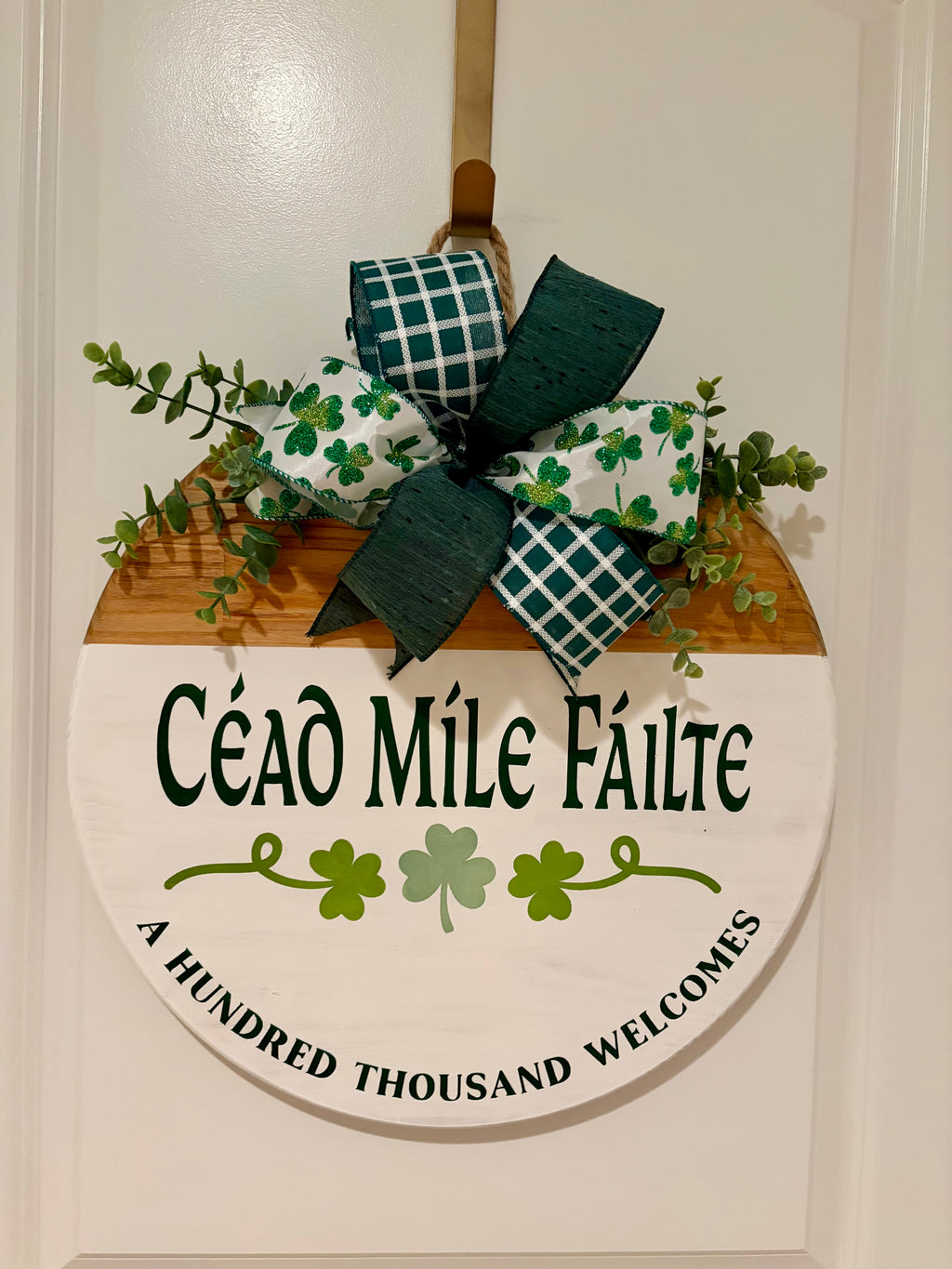 Door Hanger - Cead Mile Failte - A Hundred Thousand Welcomes