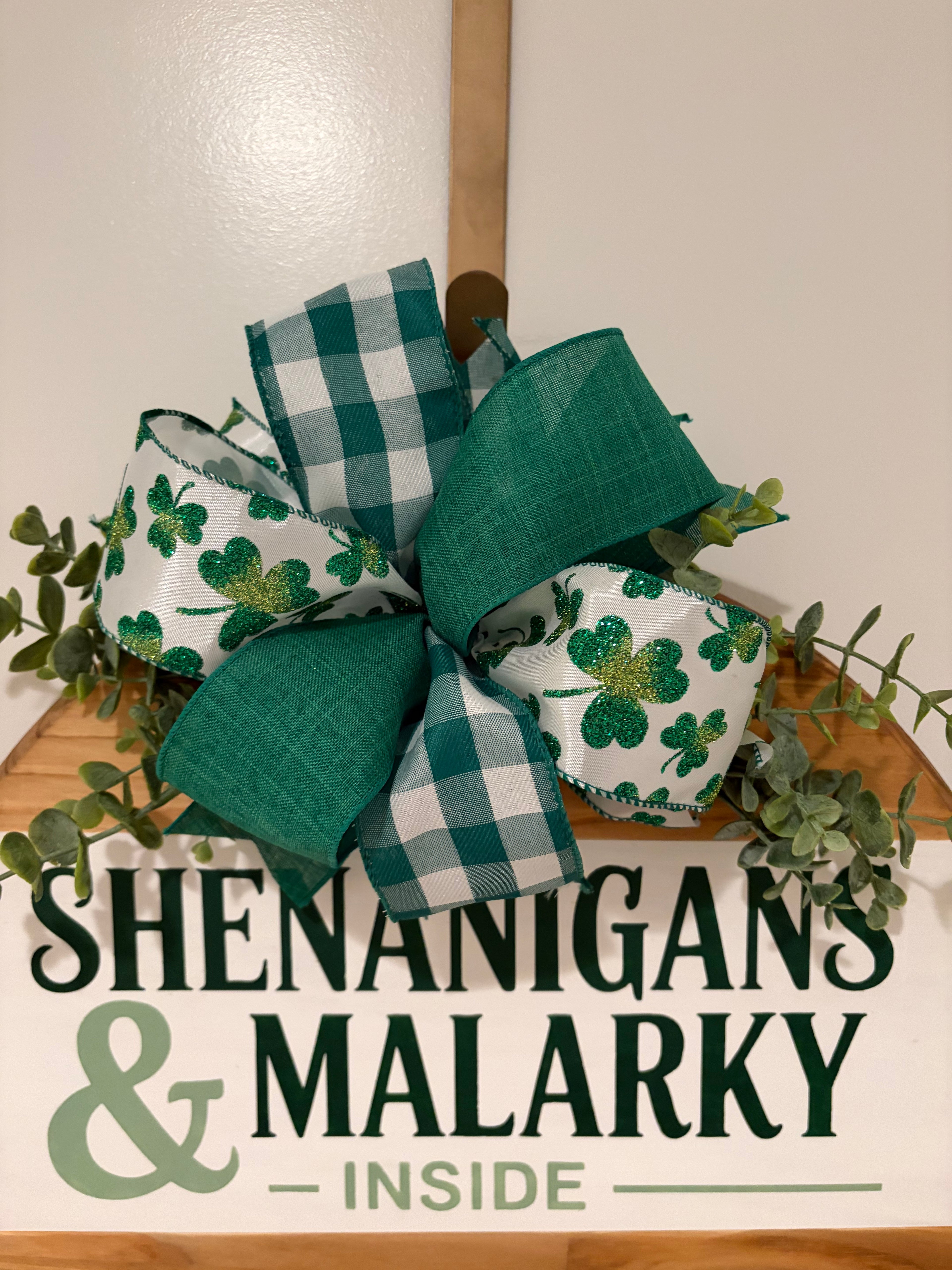 Door Hanger - Shenanigans and Malarky Inside