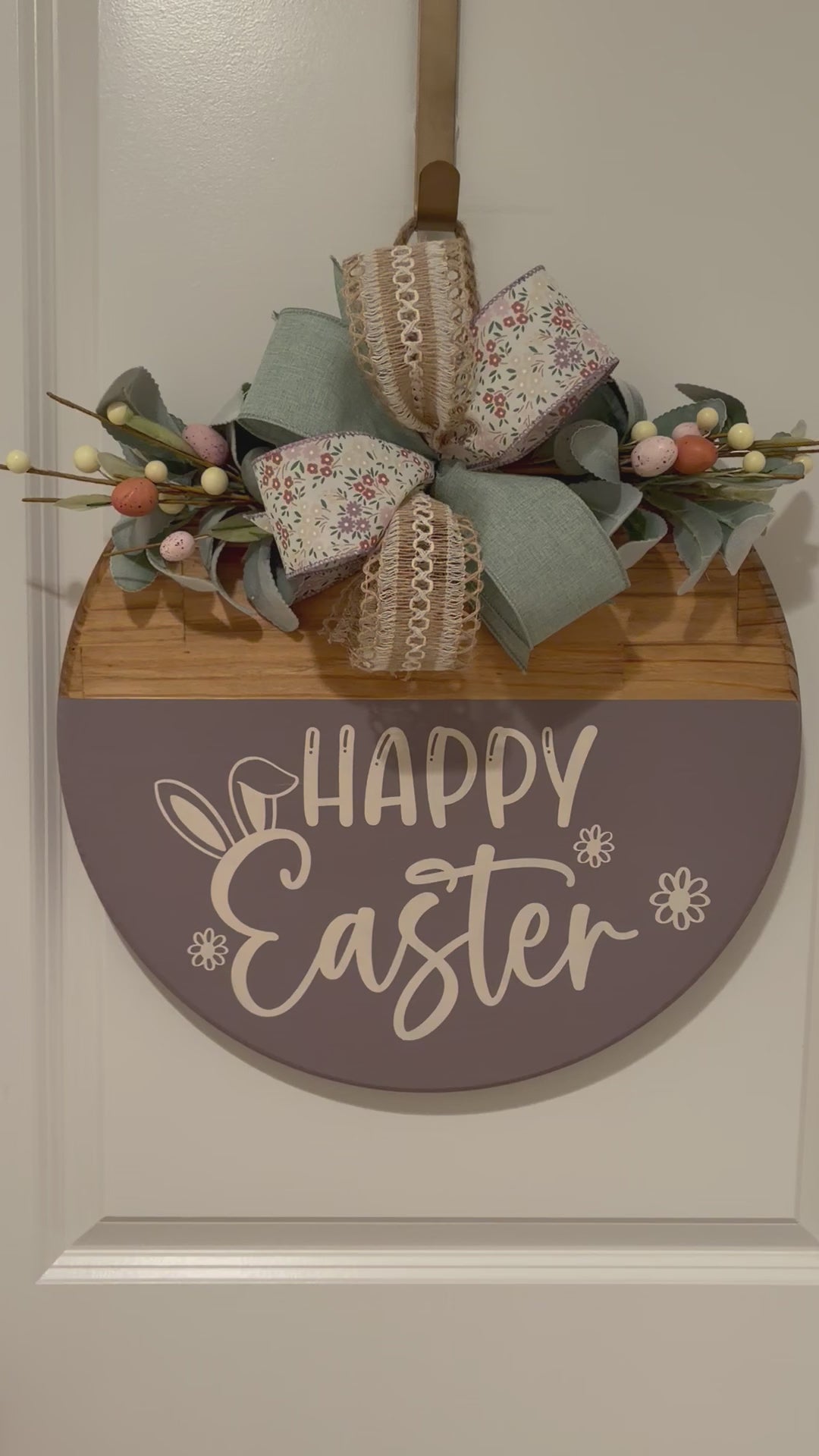Door Hanger -  Happy Easter
